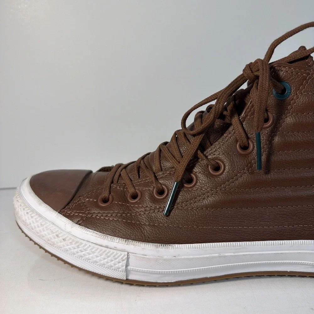 Size 10 - Converse Chuck Taylor All Star Equip Waterproof High Toadstool Tan